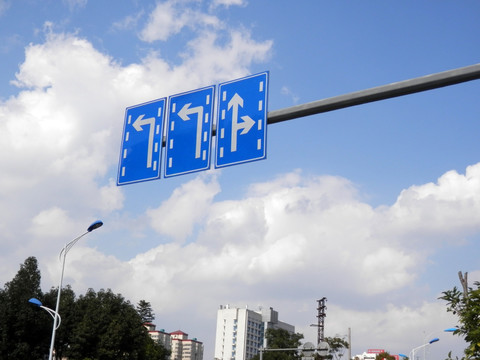 交通道路标牌设施针对人类的保护